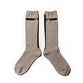 COMMON SOX LONG SOCKS"LINE" CSR-002 BEIGE