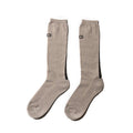 COMMON SOX  LONG SOCKS"LINE" CSR-001 BEIGE