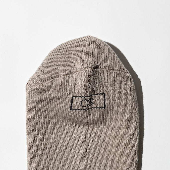 COMMON SOX LONG SOCKS"LINE" CSR-002 BEIGE