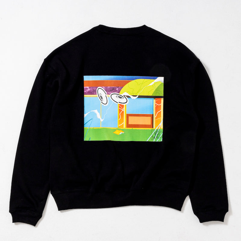 COIN PARKING DELIVERY×Sesame Street SSCPD-03 CREWNECK SWEATSHIRT 