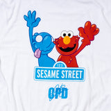 COIN PARKING DELIVERY x Sesame Street SSCPD-01 S/S T-SHIRT WHITE