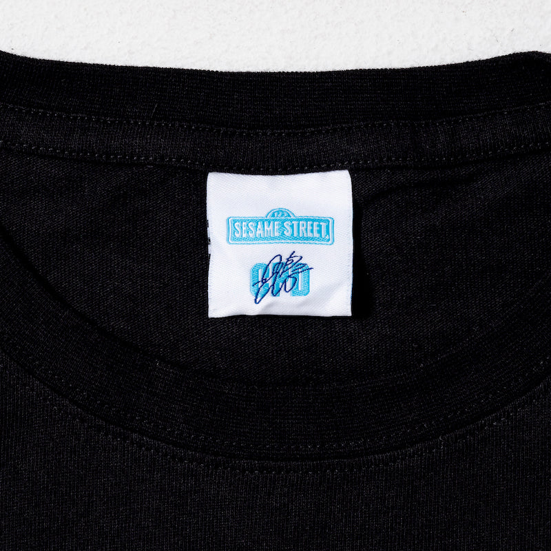 COIN PARKING DELIVERY x Sesame Street SSCPD-02 L/S T-SHIRT BLACK
