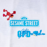 COIN PARKING DELIVERY×Sesame Street SSCPD-02 L/S T-SHIRT WHITE