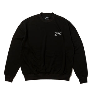 2PAC SWEAT SHIRTS TPCB-002 BLACK
