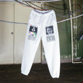 NISHIMOTO IS THE MOUTH CLASSIC SWEAT PANTS  (GLITTER)NIM-L15G WHITE