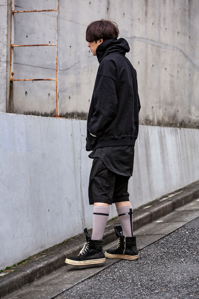 COMMON SOX LONG SOCKS"LINE" CSR-002 BEIGE