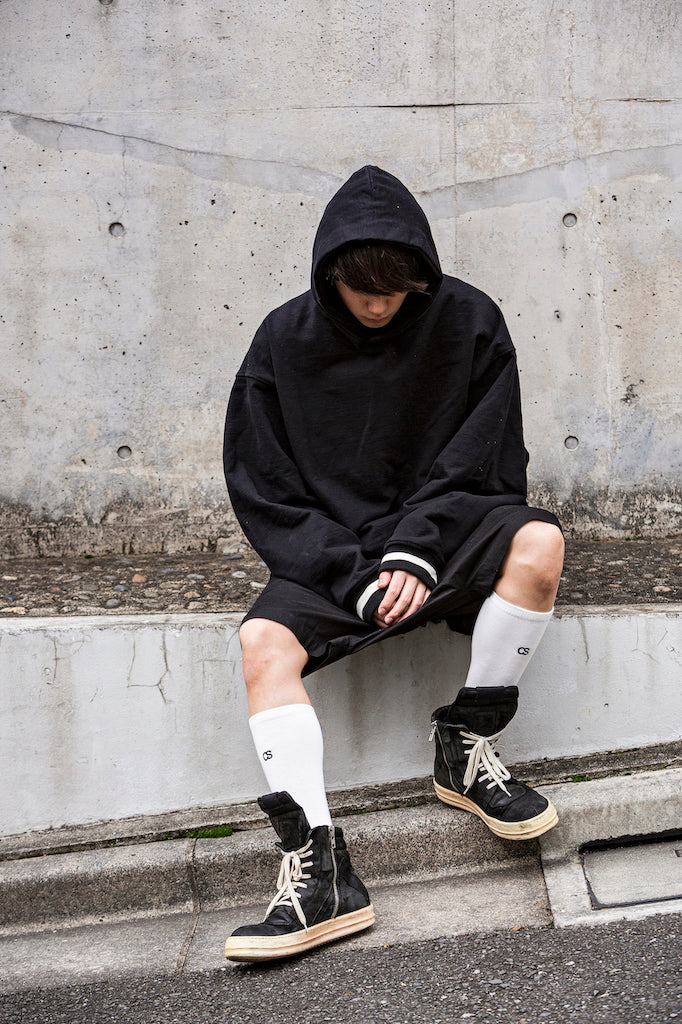 COMMON SOX  LONG SOCKS"LINE" CSR-001 WHITE