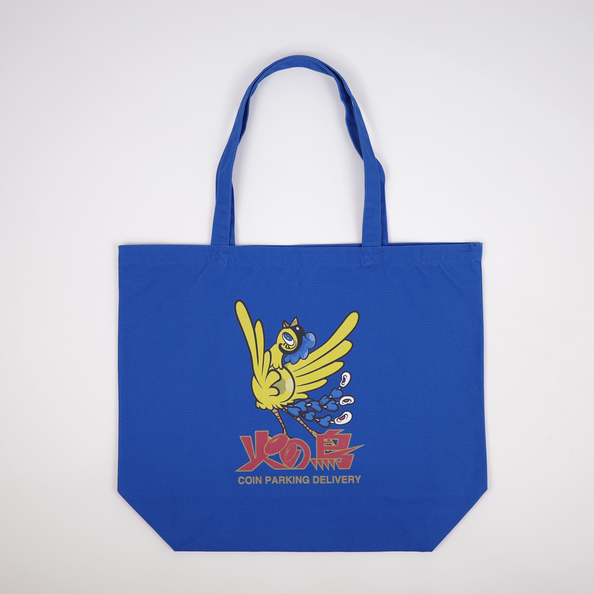 火の鳥 × COIN PARKING DELIVERY TOTE BAG CPDHN-03 BLUE
