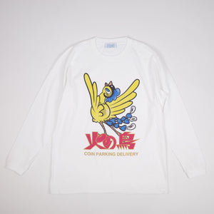 Phoenix × COIN PARKING DELIVERY L/S TEE CPDHN-02 WHITE
