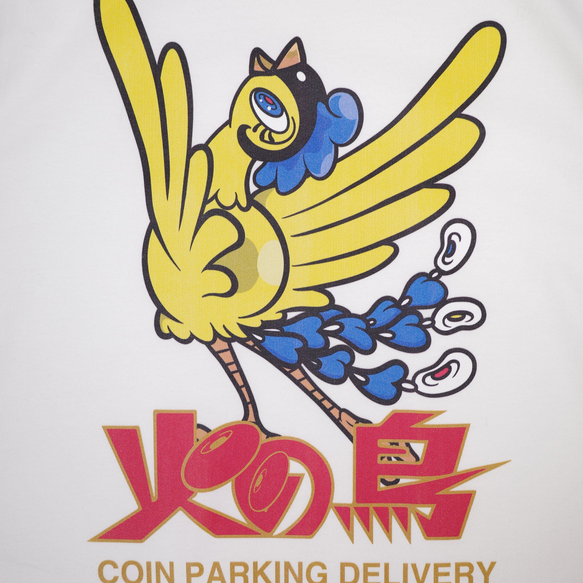 火の鳥 × COIN PARKING DELIVERY S/S TEE CPDHN-01 WHITE
