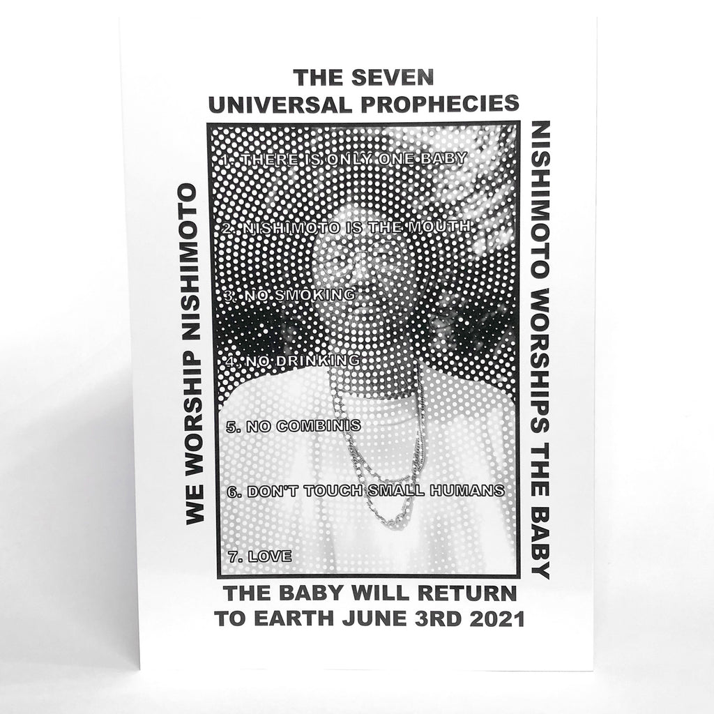 NISHIMOTO IS THE MOUTH "THE SEVEN UNIVERSAL PROPHECIES" BOOK NIM-B01B