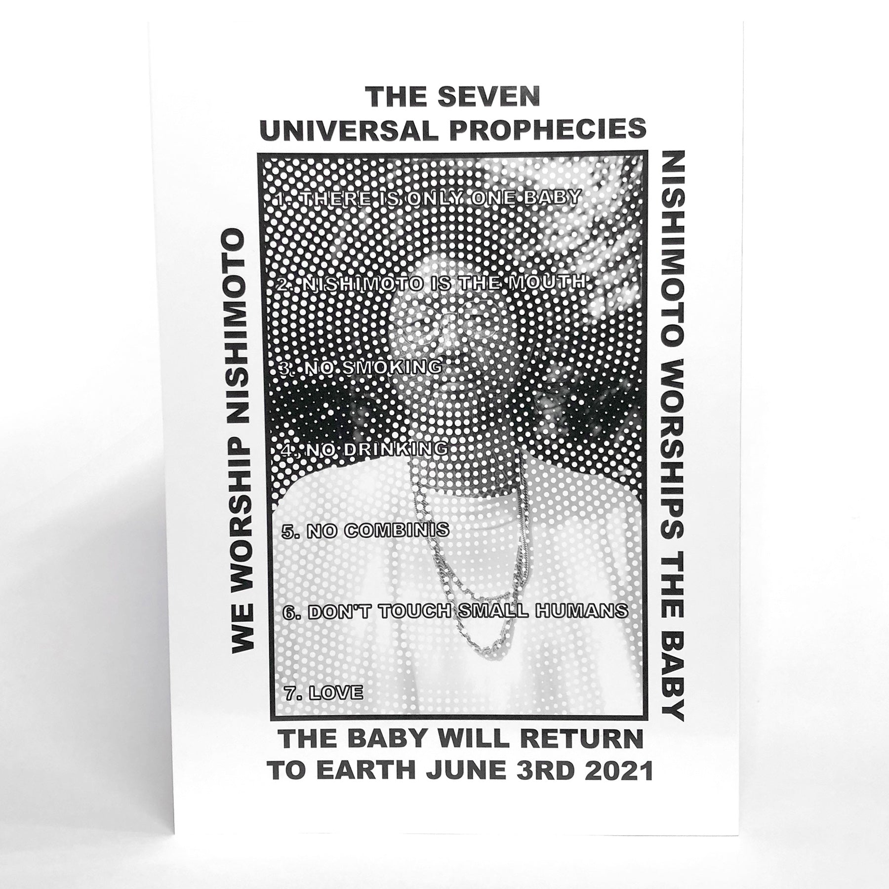 NISHIMOTO IS THE MOUTH "THE SEVEN UNIVERSAL PROPHECIES" BOOK NIM-B01B