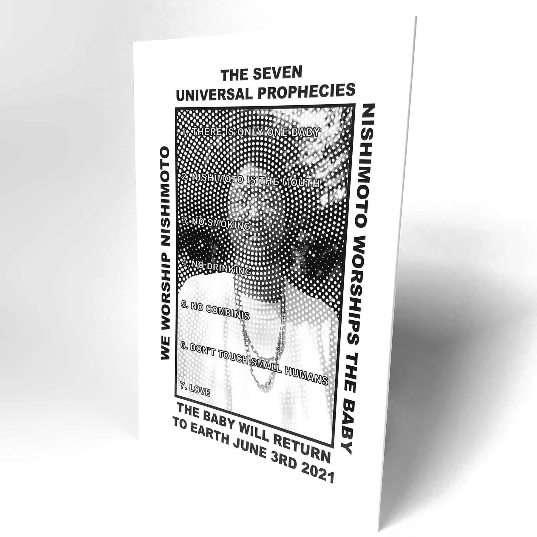 NISHIMOTO IS THE MOUTH "THE SEVEN UNIVERSAL PROPHECIES" BOOK NIM-B01B