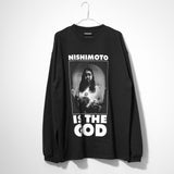 NISHIMOTO IS THE MOUTH GOD L/S TEE NIM-M22 BLACK