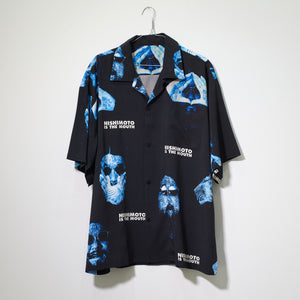 NISHIMOTO IS THE MOUTH FACES HAWAIIAN SHIRT NIM-M2SH BLACK