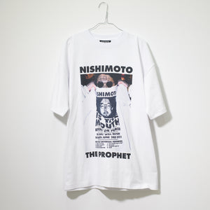 NISHIMOTO IS THE MOUTH PHOTO S/S TEE NIM-M41 WHITE