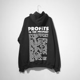 NISHIMOTO IS THE MOUTH PROPHET COIN SWEAT HOODIE NIM-P23 BLACK