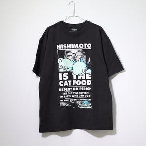 NISHIMOTO IS THE MOUTH × face S/S TEE NIMFC-02 BLACK
