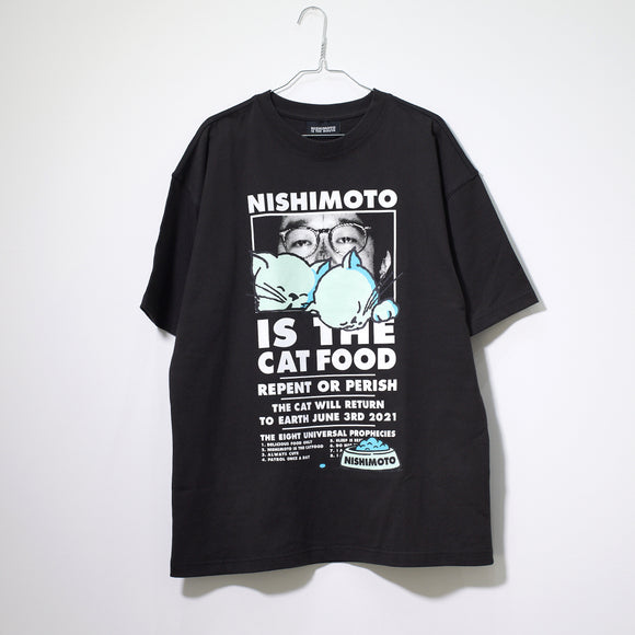 NISHIMOTO IS THE MOUTH × face  S/S TEE NIMFC-02 BLACK