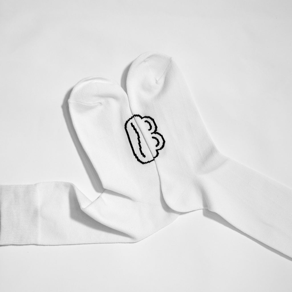 NISHIMOTO IS THE MOUTH × HIMAA SOCKS NIMHM-04 WHITE