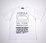 NISHIMOTO IS THE MOUTH × HIMAA  S/S TEE NIMHM-00 WHITE