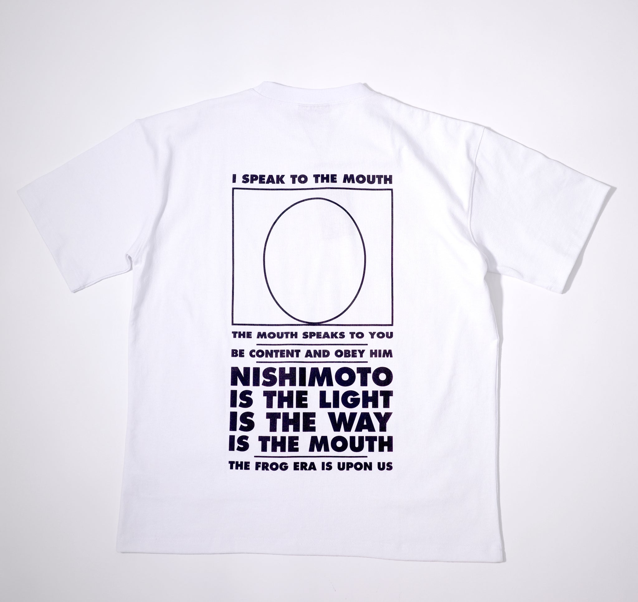 NISHIMOTO IS THE MOUTH × HIMAA S/S TEE NIMHM-00 WHITE – COMMON BASE
