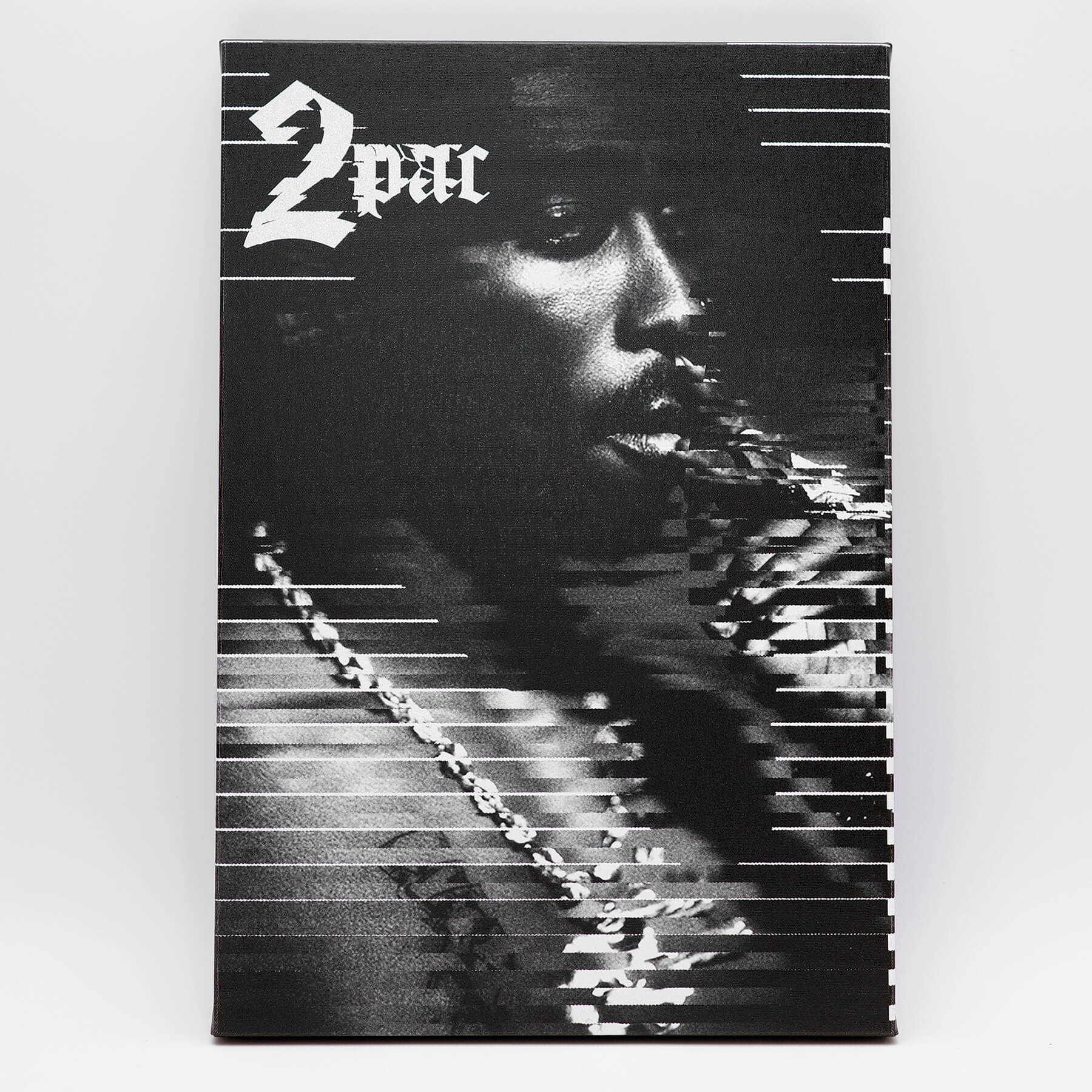 2PAC / Kosuke Kawamura Neo-silk, glitter on CANVAS