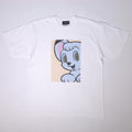 KOUSUKE SHIMIZU x Jungle Emperor S/S TEE JLKS-26 WHITE x BLUE