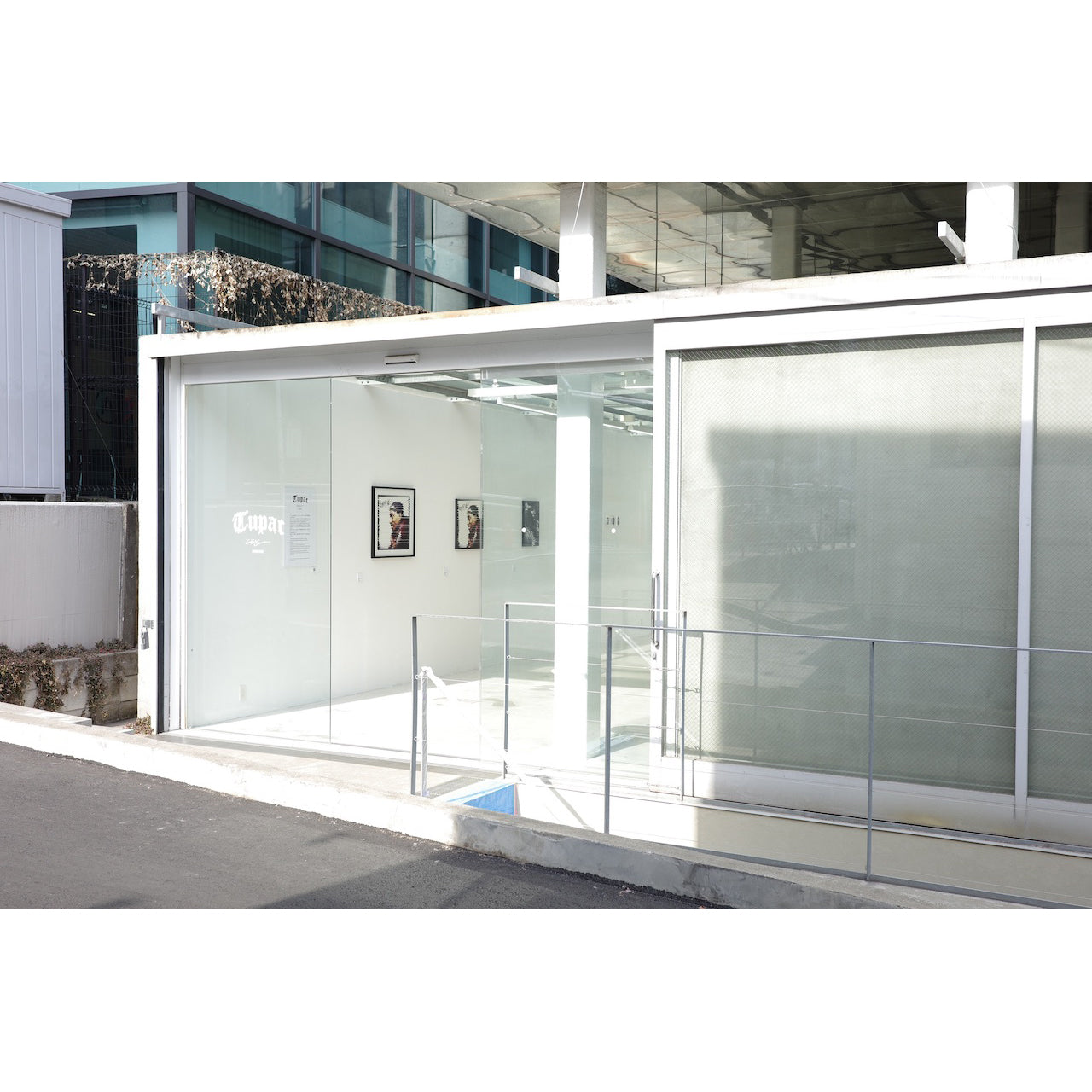 2PAC / Kosuke Kawamura Neo-silk, glitter on CANVAS