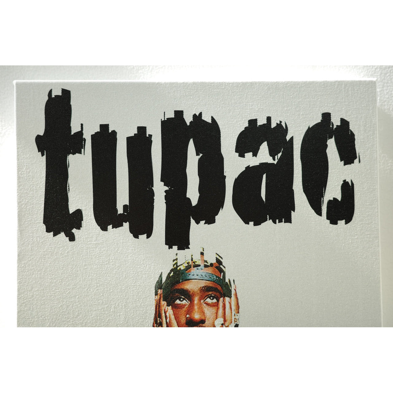 2PAC / Kosuke Kawamura Neo-silk, glitter on CANVAS