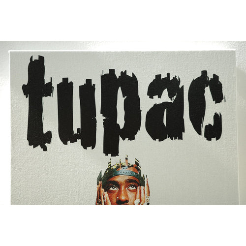 2PAC / Kosuke Kawamura Neo-silk, glitter on CANVAS