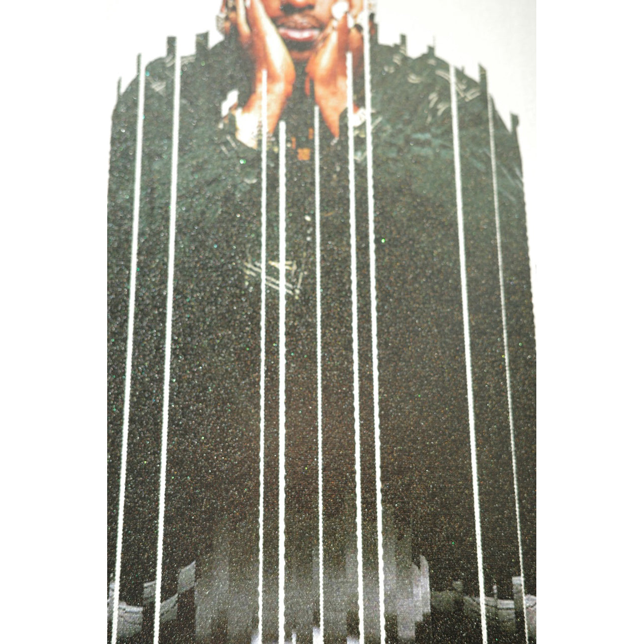 2PAC / Kosuke Kawamura Neo-silk, glitter on CANVAS