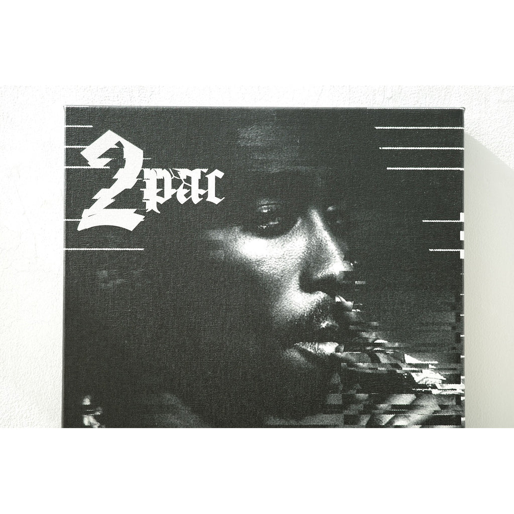 2PAC / Kosuke Kawamura Neo-silk, glitter on CANVAS