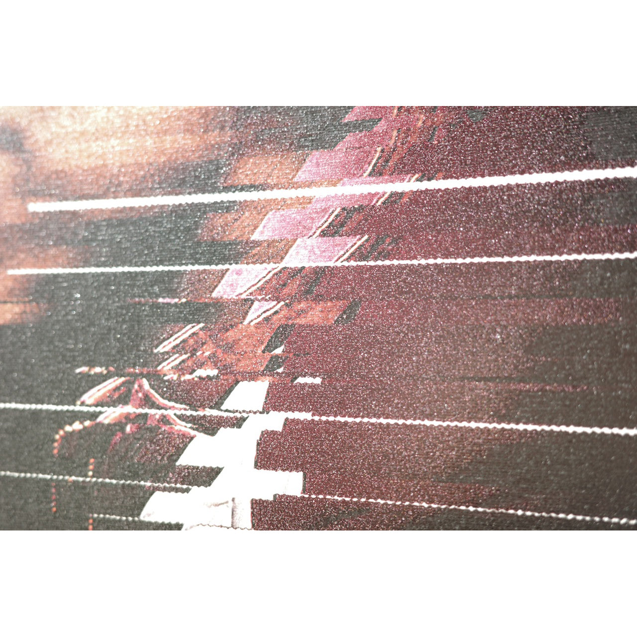 2PAC / Kosuke Kawamura Neo-silk, glitter on CANVAS