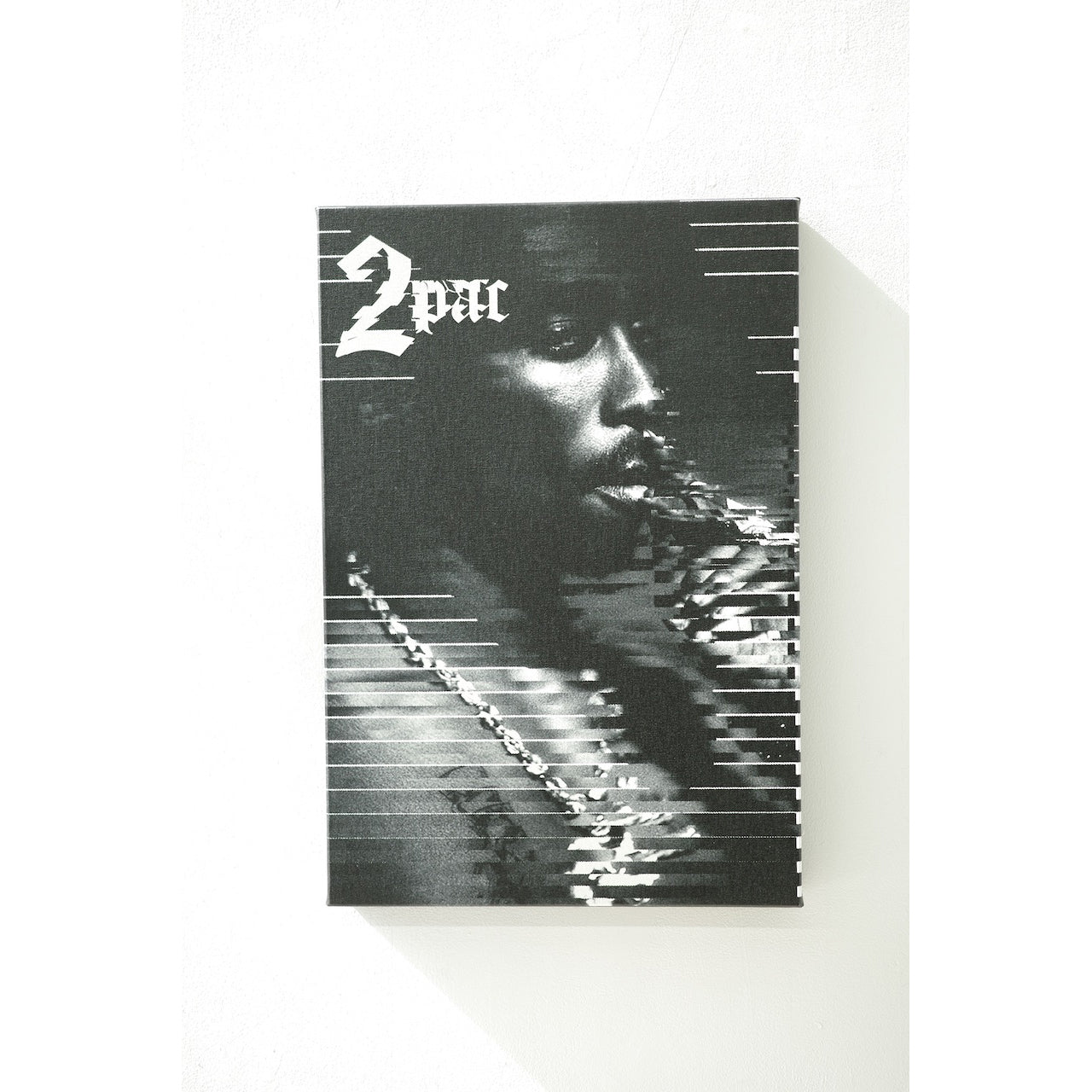 2PAC / Kosuke Kawamura Neo-silk, glitter on CANVAS