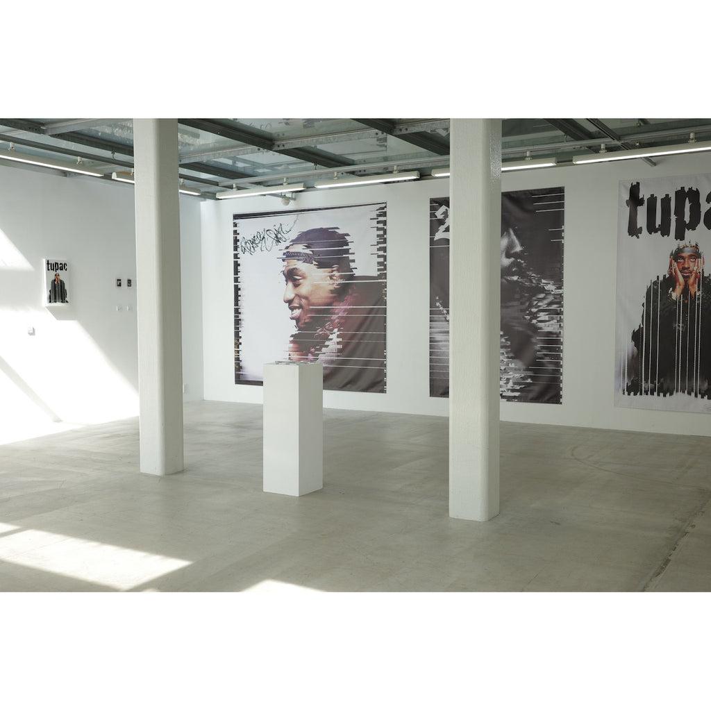 2PAC / Kosuke Kawamura Neo-silk, glitter on CANVAS