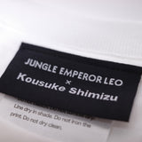 KOUSUKE SHIMIZU × Jungle Emperor S/S TEE JLKS-24 WHITE
