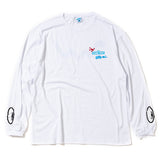 COIN PARKING DELIVERY×Sesame Street SSCPD-02 L/S T-SHIRT WHITE