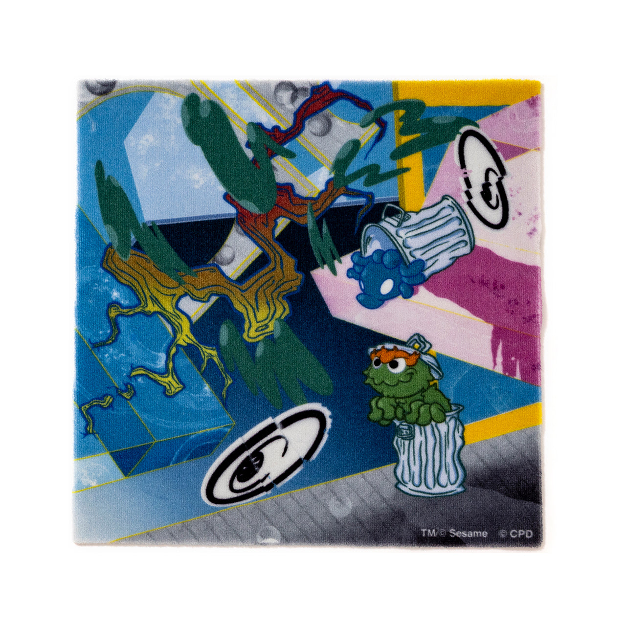 COIN PARKING DELIVERY×Sesame Street SSCPD-AP04 ART MAT