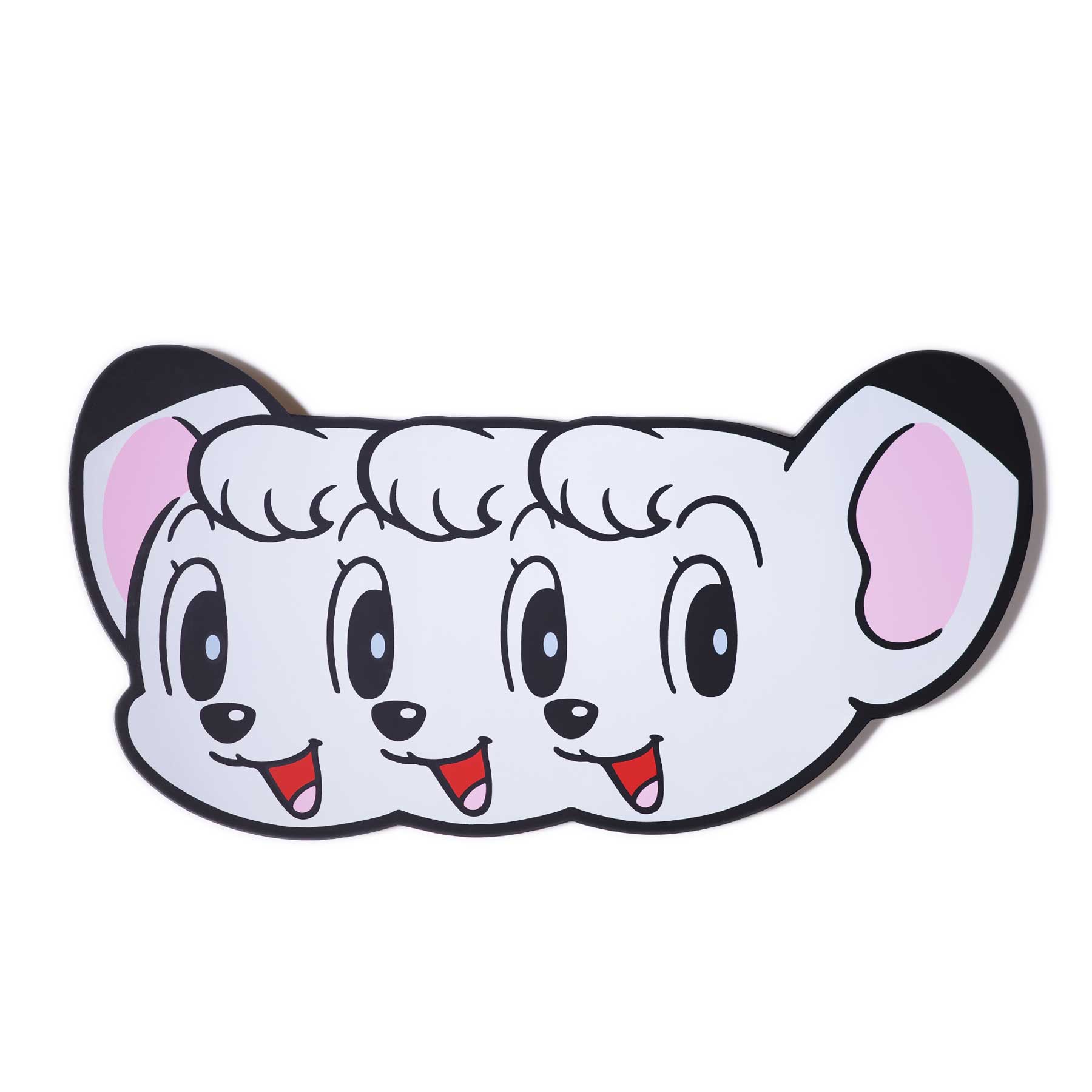 KOUSUKE SHIMIZU × ジャングル大帝 #4 Silk screen print on wooden board(signed)(作品証明書)＜ED:13＞