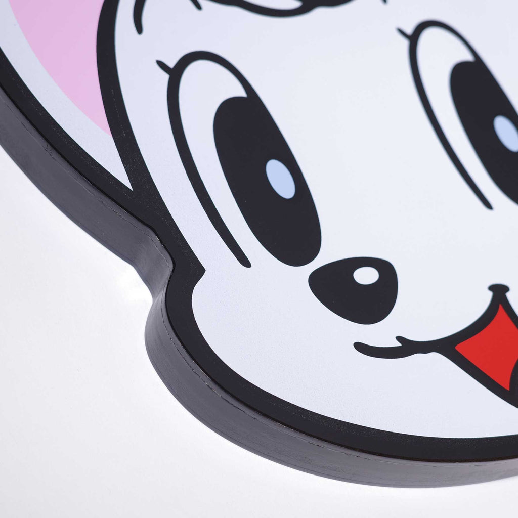 KOUSUKE SHIMIZU × ジャングル大帝 #4 Silk screen print on wooden board(signed)(作品証明書)＜ED:13＞