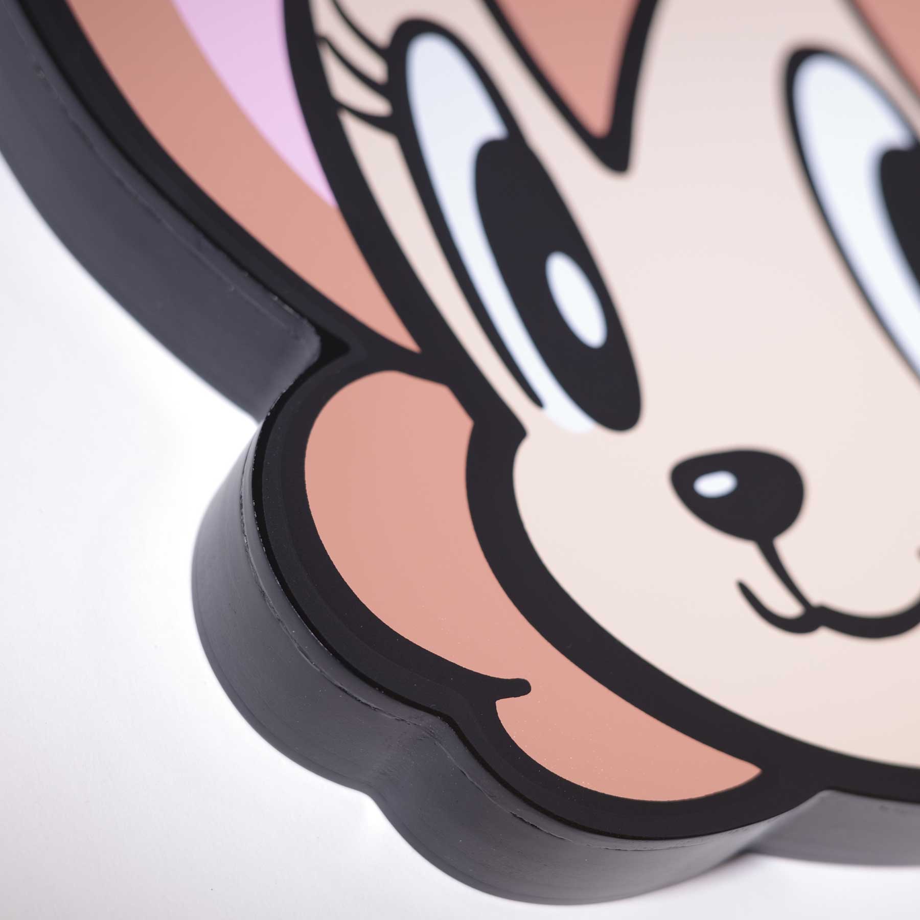 (日本国内販売限定)KOUSUKE SHIMIZU × ジャングル大帝 #5 Silk screen print on wooden board(signed)(作品証明書)＜ED:7＞