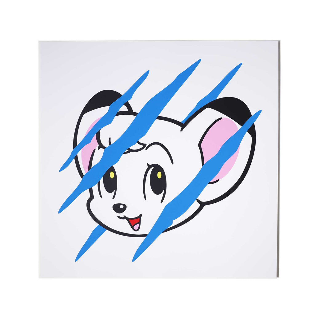 (日本国内販売限定)KOUSUKE SHIMIZU × ジャングル大帝 #16 Silk screen print on paper (signed)(作品証明書)(額装なし)＜ED:30＞