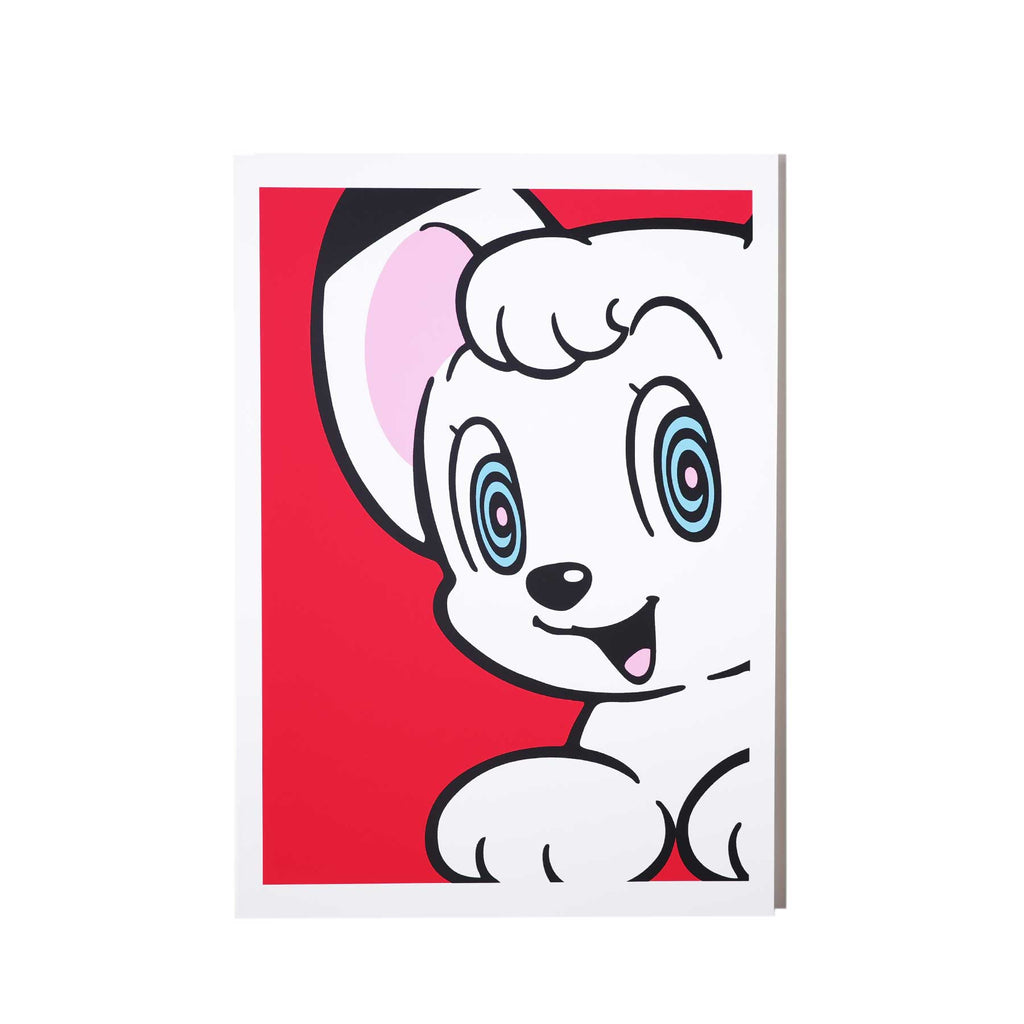 (日本国内販売限定)KOUSUKE SHIMIZU × ジャングル大帝 #8 Silk screen print on paper (signed)(作品証明書)(額装なし)＜ED:25＞