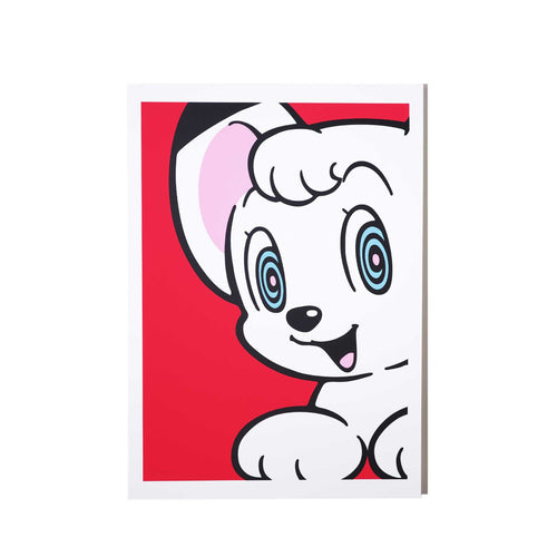 (日本国内販売限定)KOUSUKE SHIMIZU × ジャングル大帝 #8 Silk screen print on paper (signed)(作品証明書)(額装なし)＜ED:25＞