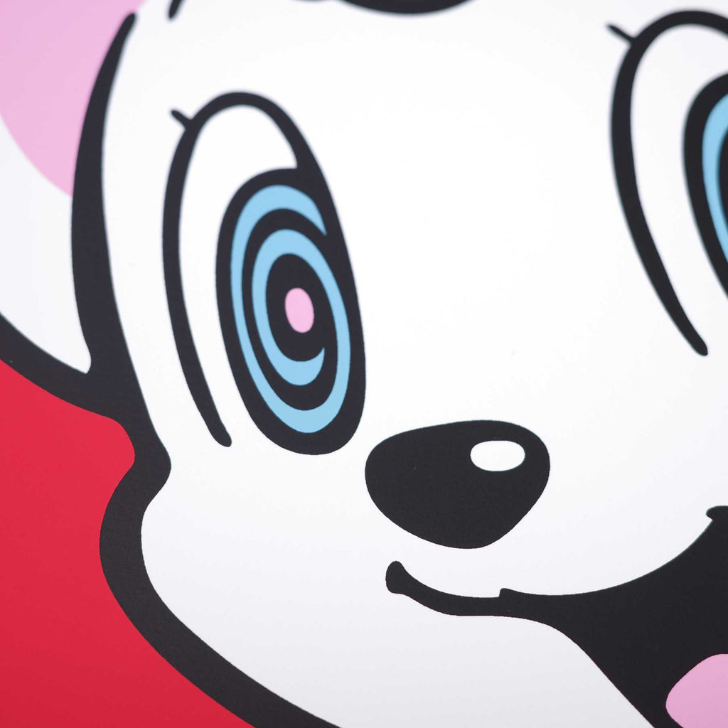 (日本国内販売限定)KOUSUKE SHIMIZU × ジャングル大帝 #8 Silk screen print on paper (signed)(作品証明書)(額装なし)＜ED:25＞