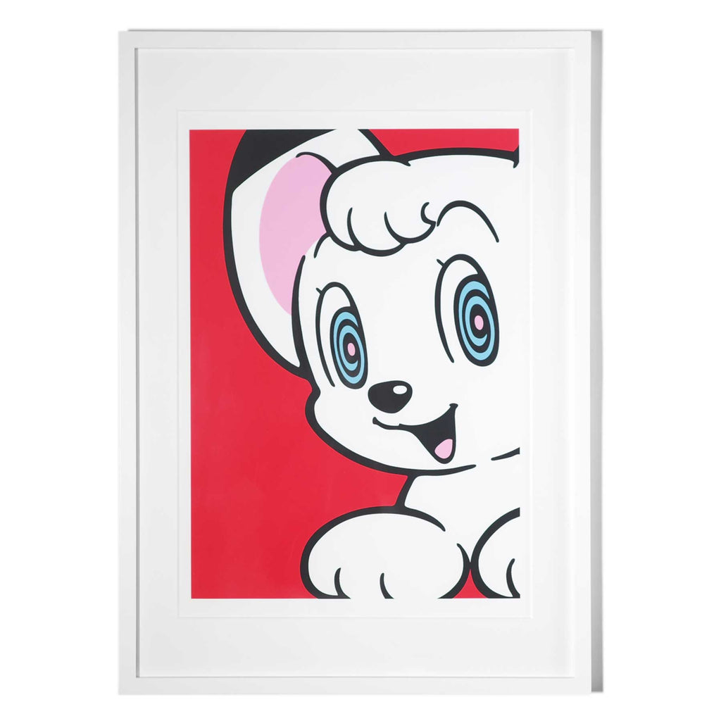 (日本国内販売限定)KOUSUKE SHIMIZU × ジャングル大帝 #8 Silk screen print on paper (signed)(作品証明書)(額装なし)＜ED:25＞