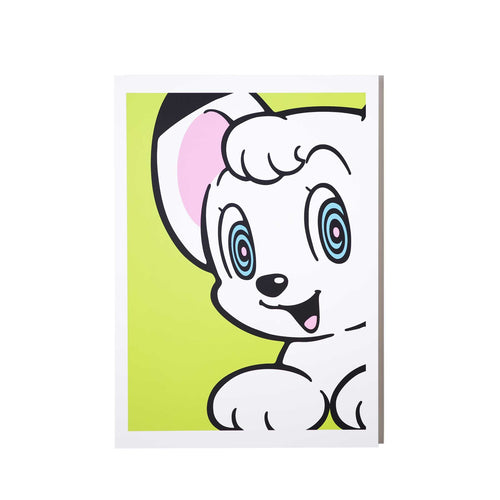 (日本国内販売限定)KOUSUKE SHIMIZU × ジャングル大帝 #9 Silk screen print on paper (signed)(作品証明書)(額装なし)＜ED:25＞