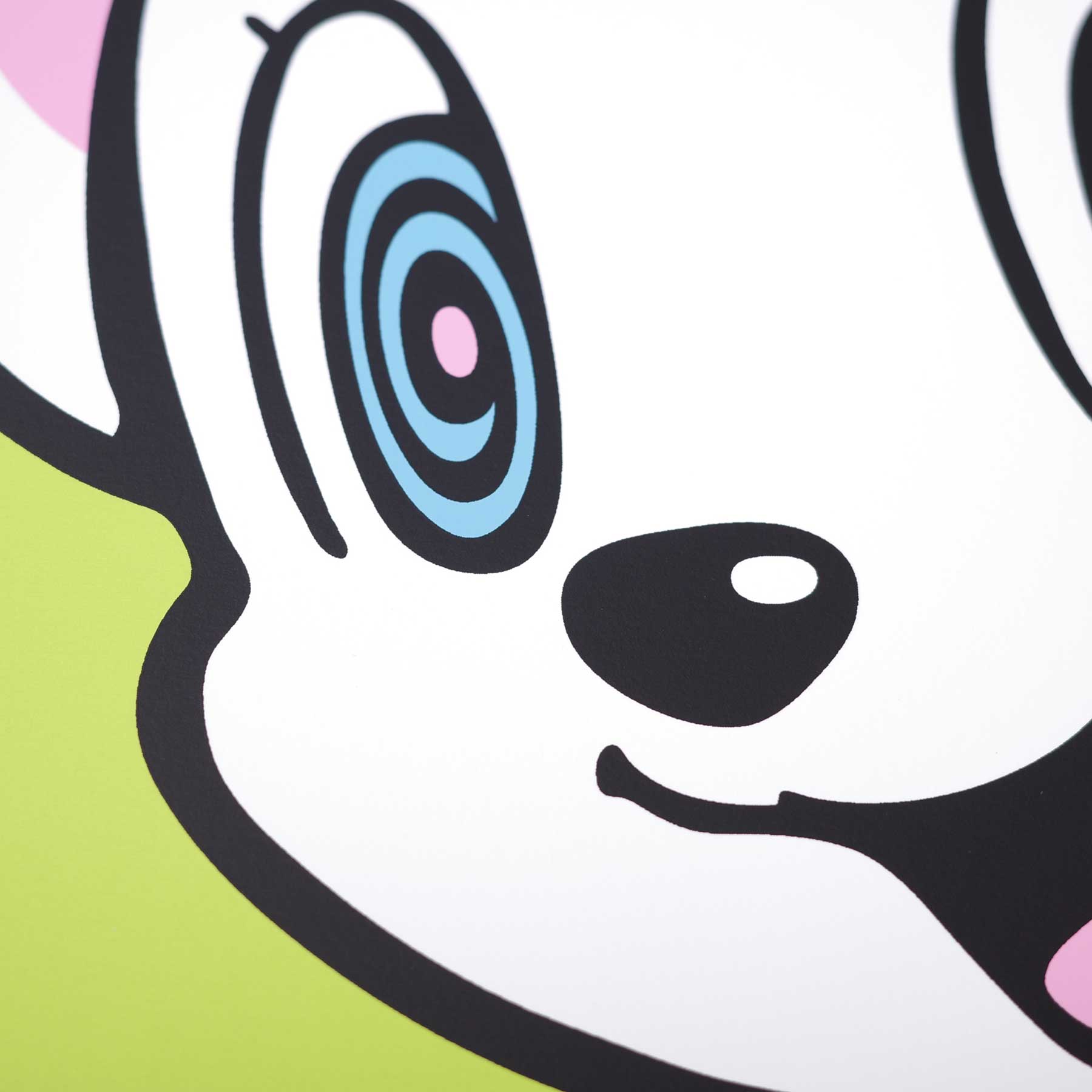 (日本国内販売限定)KOUSUKE SHIMIZU × ジャングル大帝 #9 Silk screen print on paper (signed)(作品証明書)(額装なし)＜ED:25＞