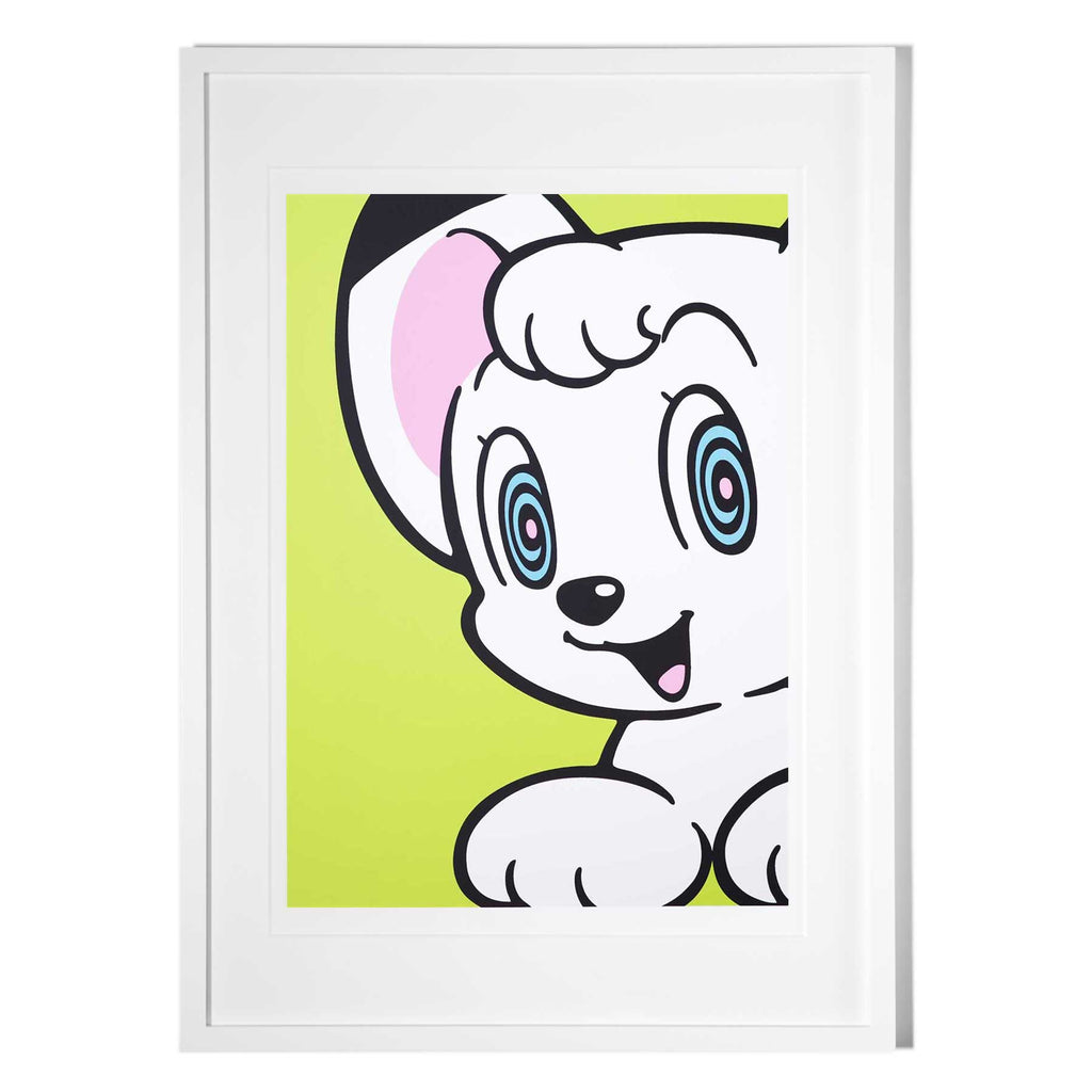 (日本国内販売限定)KOUSUKE SHIMIZU × ジャングル大帝 #9 Silk screen print on paper (signed)(作品証明書)(額装なし)＜ED:25＞